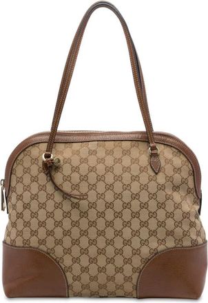 Gucci Pre-owned Gucci Medium GG Canvas Bree Dome Tote Ladies WZFAFKSU64NQU60A
