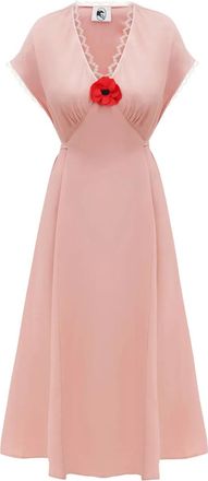 Sleeper Poppi midi dress - women - Viscose - S - Pink
