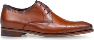 Floris Van Bommel De Stijler Business Schoenen - Heren - Nette schoenen - Bruin - 45 EU - Leer - Schoenen