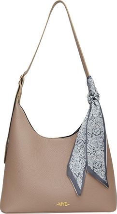 Generic Cymwer PU Leather Trendy Shoulder Bag Versatile Hobo Bag for Women Work Shopping(Grey) (Grey)