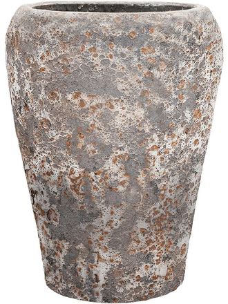 Baq Grosser, exklusiver In-/Outdoor Blumentopf Lava Coppa &oslash; 50/ 68 cm - Rust Metal