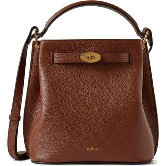 Mulberry Islington Leather Bucket Bag in Oak at Nordstrom