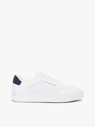 Tommy Hilfiger Logo Knit Court Trainers