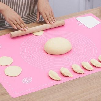 OEM Tapete De Silicona Para Amasar De 50-70 Cm Y 240 G, Tabla De Silicona Apta Para Alimentos, Tapete Multifuncional Para Hornear Y Amasar