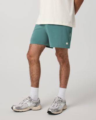 Vuori Clothing Banks Session Shorts Unlined 5 | Dark Cyan | XS, Size Extra Small