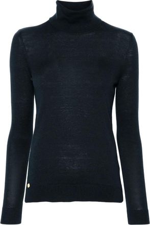 Ralph Lauren Turtleneck Trui - Dames - Coltruien - Blauw - S - Katoen - Truien & Vesten