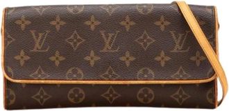 Louis Vuitton Pre-owned Cross Body Bags, female, Brown, Size: ONE SIZE Pre-owned Canvas Cross Body Bag