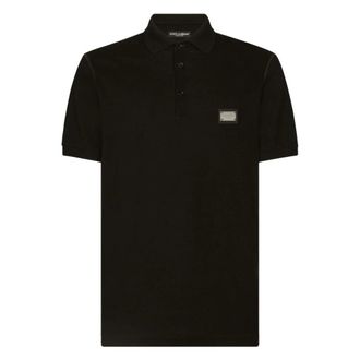 Dolce & Gabbana Heren, Tops, Zwart, Maat: XL Katoen
