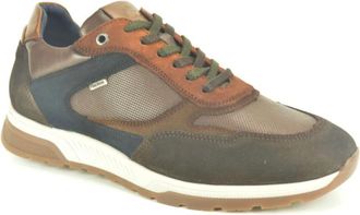 Fluchos Bruin Combi Runner N. - Heren - Sneakers - Bruin - 43 EU - Schoenen