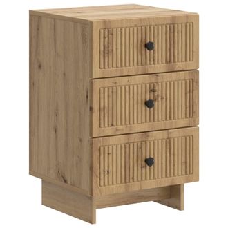 vidaXL Armario De Noche Roble Artisan 43 X 41 X 66,5 Cm Vidaxl
