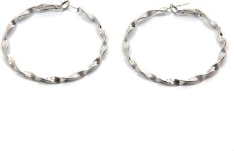 Firetti Paar Creolen »Ohrschmuck Blatt hängend lang«