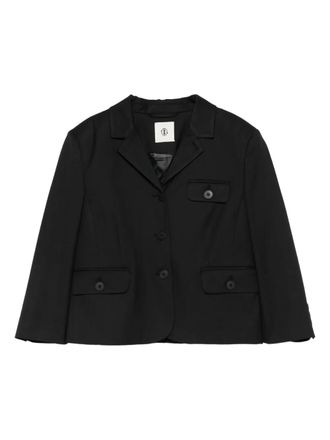 The Garment Pluto button-up cropped jacket - Black