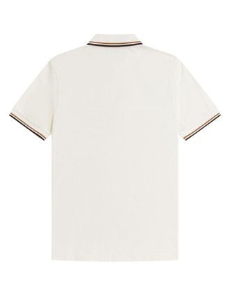 Fred Perry Cotton Polo Shirt - Ivory
