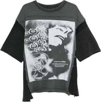 RRR123 Graphic Panel T-shirt
