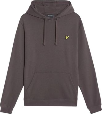 Lyle & Scott Cotton Hoodie - Heren - Hoodies - Paars - L - Katoen - Hoodies & sweatvesten