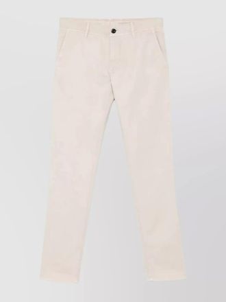Incotex cotton straight-leg trousers