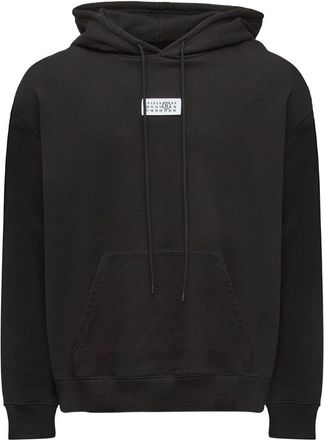 Maison Margiela Mm6 Maison Margiela Mens Logo Cotton Hoodie