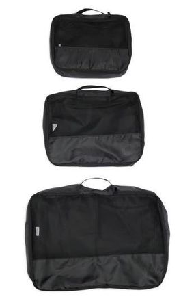Mytagalongs Set of 3 Packing Pods in Black/Black at Nordstrom Rack