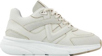 VIA VAI Vic Kyro Sneakers - Dames - Sneakers - Beige - 41 EU - Leer - Schoenen