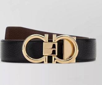 Ferragamo reversible leather belt adjustable length
