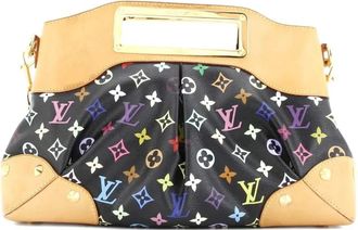 Louis Vuitton Judy Handbag schoudertas met monogram - Zwart