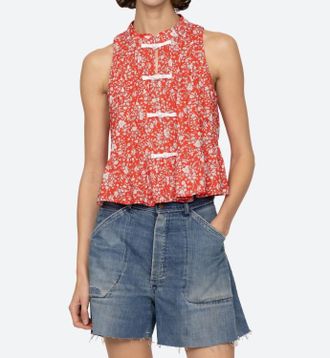 Sea New York Lucille Top In Red