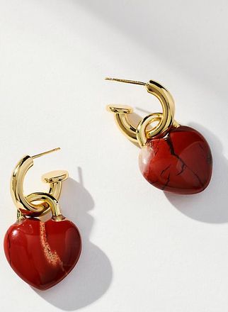 Holst + Lee Heart Locket Earrings