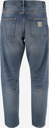 Carhartt Work in Progress Mens Cotton Denim Jeans Organic Maitland Trousers