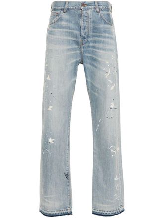 Amiri Painter straight-leg jeans - Blue