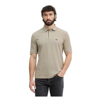 A|X Armani Exchange Heren, Tops, Beige, Maat: 2XL Katoen
