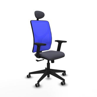 Piqueras y Crespo Silla De Oficina Piqueras Y Crespo Motilla Azul Oscuro 120 Kg