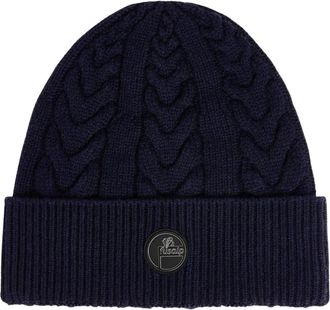 Fusalp Gorro de punto trenzado - Sport - unisex - Azul - ONE SIZE