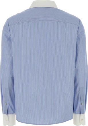 Tory Burch Womens Embroidered Poplin Shirt Righeblu Cotton Exclusive Of Trim Camicie