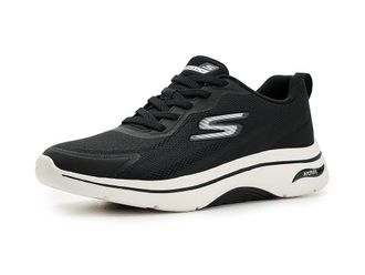 Skechers Go Walk Arch-Fit 2.0 Hands Free Slip-In Mens Walking Shoes Black/White : 10.5 D - Medium, Synthetic