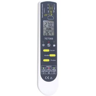 TFA Dostmann 31.1119.k Termometro A Infrarossi E A Penetrazione Haccp Ottica 2:1 -55 - +250 &deg;c Misurazione Ir Senza Con - Tfa Dostmann