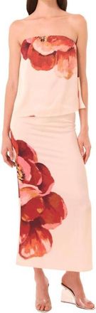 Misa Lyka Top In Peony Love