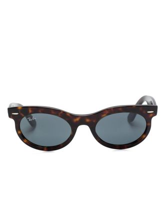 Ray-Ban Occhiali da sole wayfarer ovali - Marrone