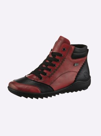 Remonte Stiefelette REMONTE, Damen, Gr. 42, rot (dunkelrot), Glattleder, Synthetik, Schuhe Stiefelette