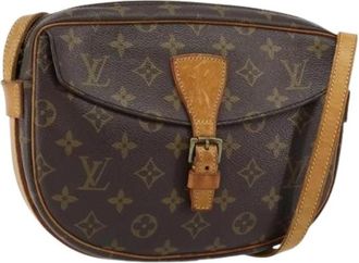 Louis Vuitton Pre-owned Vintage Canvas Crossbody Tas - Dames - Vintage Schoudertas - Bruin - ONE Size - Vintage