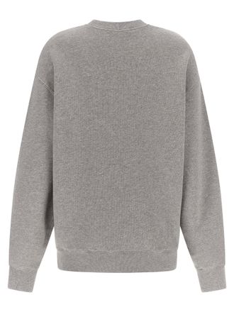 J.W.Anderson Ribbon Anchor Embroidery Sweatshirt - grey