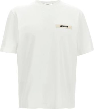 Jacquemus Hombre, Camisetas, Blanco, Talla: S