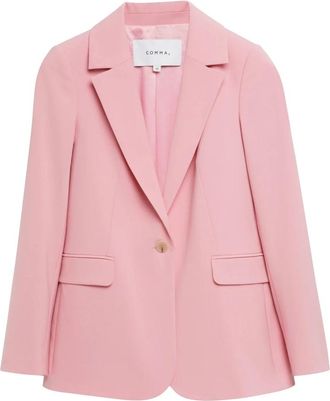Comma Indoor Blazer - Dames - Blazers - Roze - 4XL - Leer - Jassen