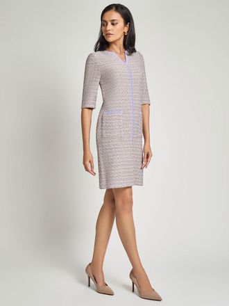 Misook Tweed Knit Sheath Dress - Modern Fit