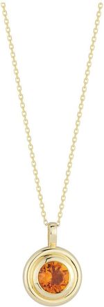 Ember Fine Jewelry 14K Citrine Pendant Necklace