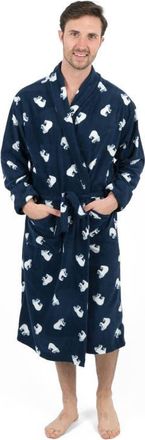 Leveret Mens Fleece Robe in Polar Bear at Nordstrom, Size X-Large