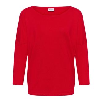 Saint Tropez Gebreide kleding - Dames - Truien - Rood - Maat: 2XL