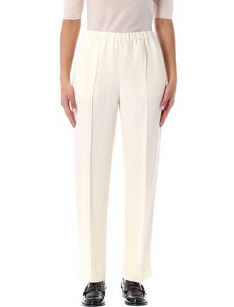 Fabiana Filippi Womens Straight-leg Trousers - Ivory - Size EU 46 (Womens)