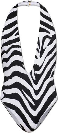 Balmain Zebra One-piece Badpak - Dames - Badpakken - Veelkleurig - XS - Badmode