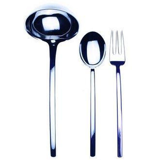 Mepra Due Serving Set - 3 Pieces in Silver at Nordstrom