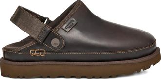 UGG back-strap leather flat pumps - women - Polyethylene vinyl acetate (PEVA)/Recycled Polyester/Leather - 10 - IWD